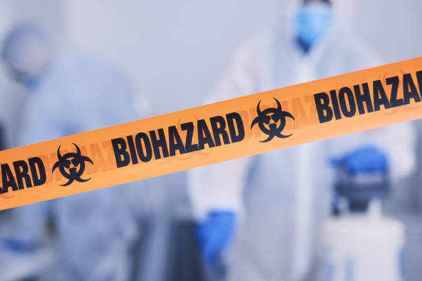 Professional Infectious Disease Decontamination technician working in Fults, IL